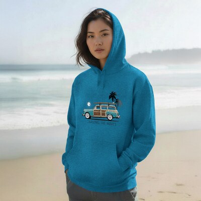 POD ADULT VINTAGE HEATHER HOODIE FC