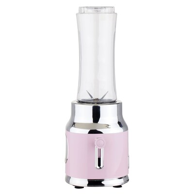 Culinary Chef 20.3-oz. 2-Speed Retro Electric Smoothie Maker, Pink (CCSMM100-B-PINK)