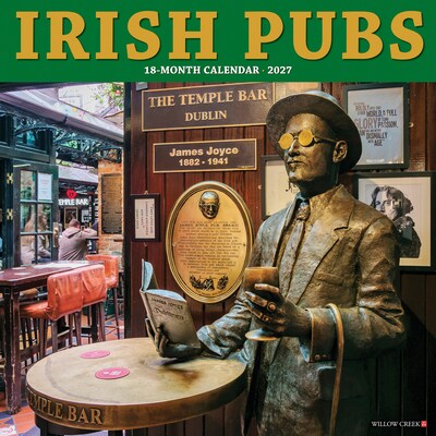 2027 Willow Creek Irish Pubs  12 x 12 Monthly Wall Calendar (60803)
