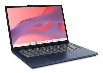 Lenovo IdeaPad Slim 3 14" Touchscreen Chromebook, MediaTek Kompanio 540, 4GB RAM, 64GB eMMC, ChromeOS (83SX0000US)