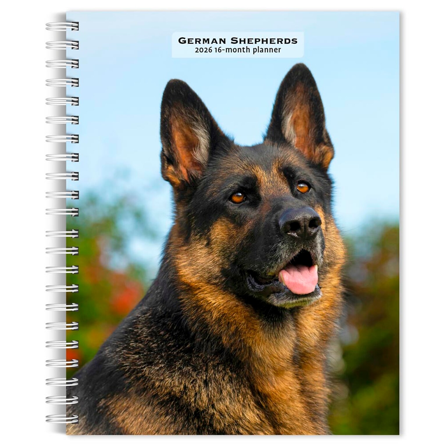 2026 BrownTrout German Shepherds 6.5 x 7.75 Weekly Planner (9798330703371)