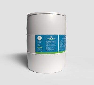 Simpleaf Clean Kitchen Cleaner & Degreaser Concentrate, Citrus Zest, 30 Gallon (SKCPL0130GCZCon)