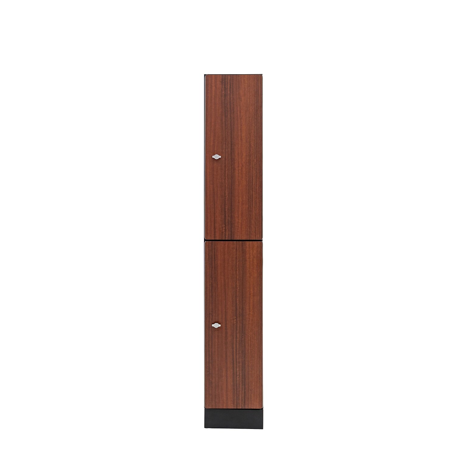 Alpine Industries 72 2-Tier 1-Column Storage Locker, Walnut (701-W-1-SPW-MK)