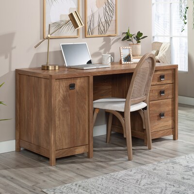 Sauder Cannery Bridge 60"W Computer Desk, Sindoori Mango (429510)