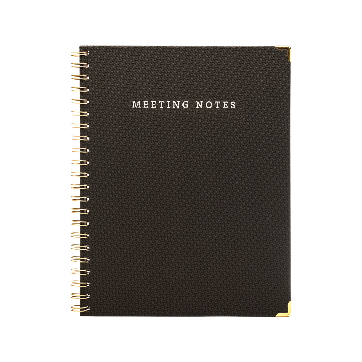 Global Printed Products 8.5 x 11 Planner, Paperboard Cover, Black (SPLS-0118-BK)