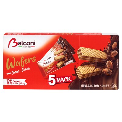 Balconi Cocoa Wafers, 100/Pack (600-04191)