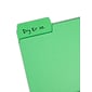 Smead File Folder, 3 Tab, Letter Size, Assorted Colors, 24/Pack (10480)