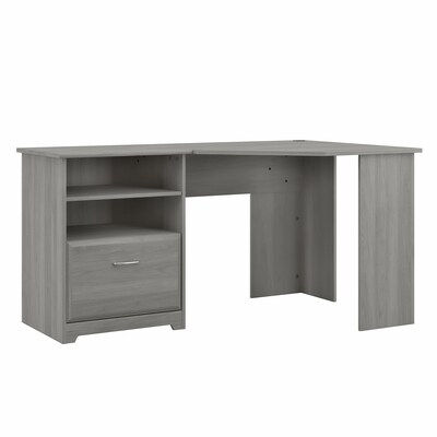 Bush Furniture Cabot 60 Corner Desk, Modern Gray (WC31315-03K)