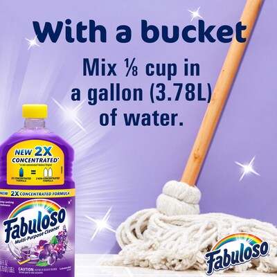 Fabuloso Multi-Purpose Cleaner, Lavender Scent, 169 fl. oz. (153122)