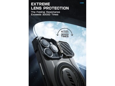 SUPCASE Unicorn Beetle MAG XT Rugged Case for iPhone 15 Pro Max, Shock-Absorbing, Black (SPH23MX67MGXTBK)