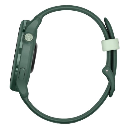 Garmin vívoactive 6 Fitness-Tracking AMOLED Smartwatch with Silicone Band, Metallic Jasper Green (010-02985-02)