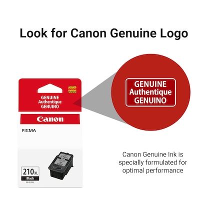 Canon PG-210 XL Black High Yield Ink Cartridge (2973B001)
