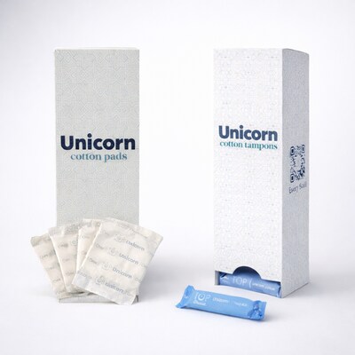 Unicorn Pads and Tampons Sanitary Dispenser, Surface Mounted, 12" x 4", Silver Steel (TOP-08623)