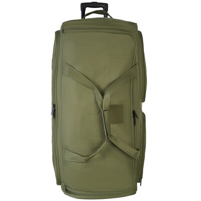 U.S. Army ROMEO 36" Polyester Telescoping Travel Duffel with Wheels, Tactical Green (USLROM36GRN)