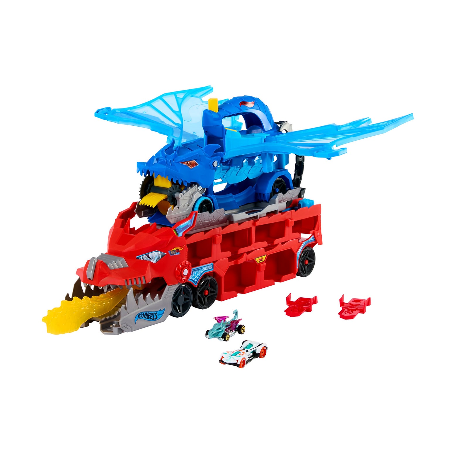 Mattel Hot Wheels Ultimate Dual Dragon Transporter (JBM72)