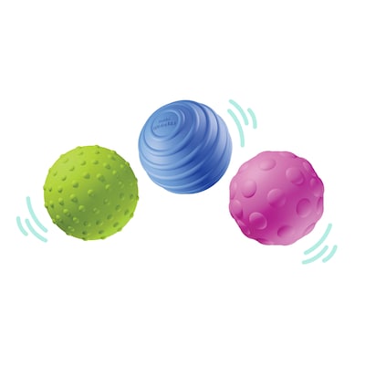 Mobi Wooshlz Sensory Bath Shakers, Multicolored, 3/Pack (MGMWOOSH1)