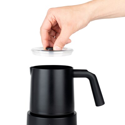 Capresso Steel/Plastic Frother, Black (210.01)