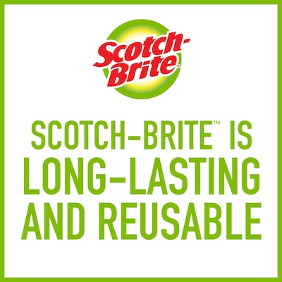 Scotch-Brite Scrub Dots Non-Scratch Dishwand, Blue/Purple (690-4)