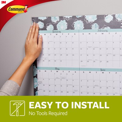 Command Small Poster Hanging Strips, 104/Pack (17024-104NA)