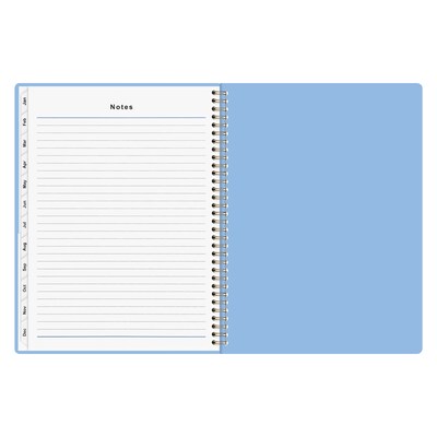 2027 Staples 8" x 11" Weekly & Monthly Planner, Eternal Blue (ST63609-27)