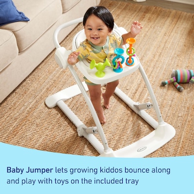 Graco JumpStart 4-in-1 Activity Bouncer, Wren (2203028)