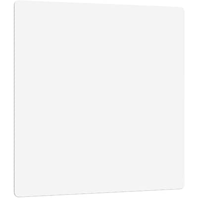 Lorell Magnetic Glass Dry-Erase Whiteboard, 3 x 3 (LLR18324)