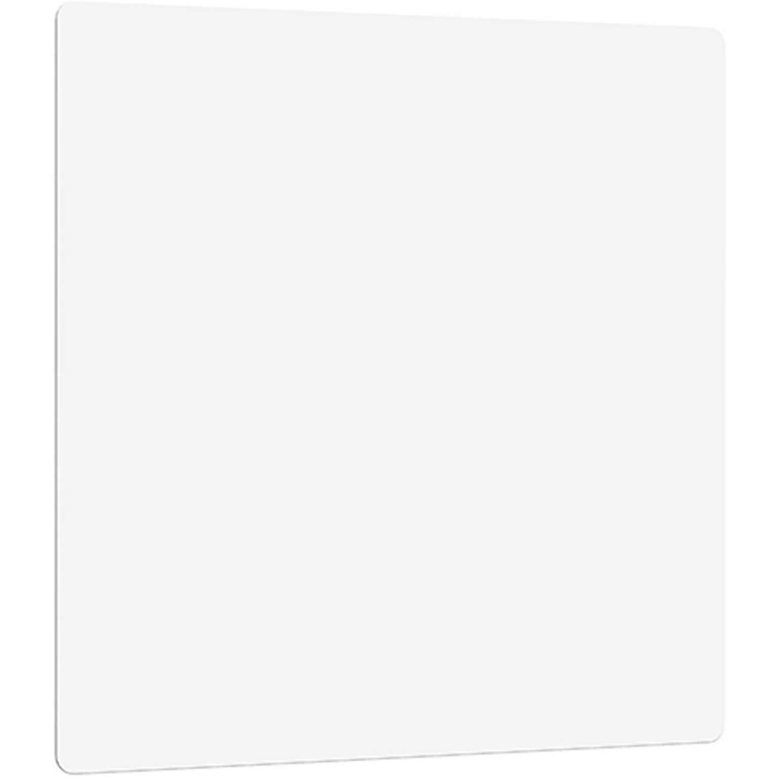 Lorell Magnetic Glass Dry-Erase Whiteboard, 3 x 3 (LLR18324)
