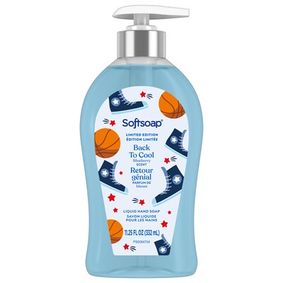 Softsoap Back to Cool Limited Edition Liquid Hand Soap, Blueberry Scent, 11.25 oz. (61047343)