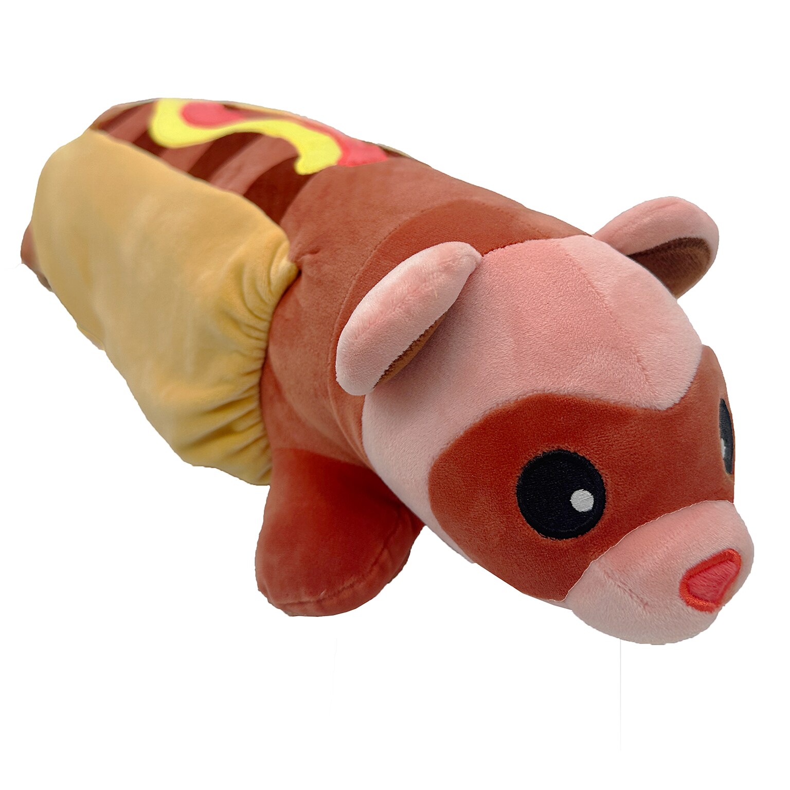 Borbs Hot Dog Ferret Stuffed Animal, Multicolored (HFBFERRET)