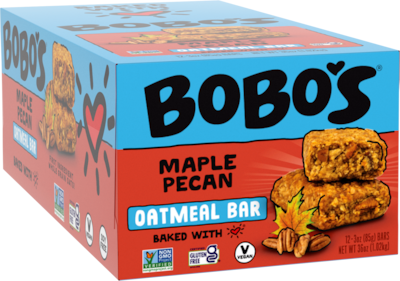 Bobos Gluten-Free Maple Pecan Oat Bar, 36 oz., 12 Bars/Box (112-D)