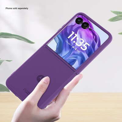 SaharaCase Venture Series Phone Case for Motorola Razr+, Shock Absorbing, Purple Orchid (CP00848)