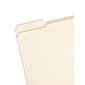 Smead Reinforced File Folder, 3 Tab, Letter Size, Manila, 100/Box (10434)