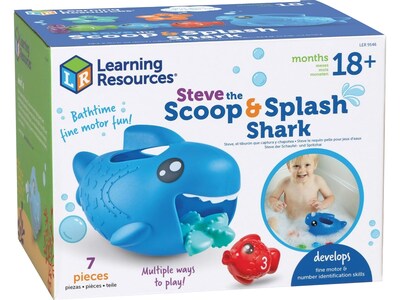 Learning Resources Steve the Scoop & Splash Shark Set (LER9146)