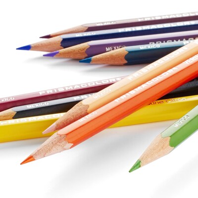 Prismacolor Premier Soft Core Colored Pencils, Assorted Colors, 72 Pencils/Pack (3599TN)