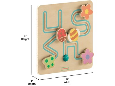 Flash Furniture Bright Beginnings Insect Sliding Maze Learning Board (MK-MK00682-GG)