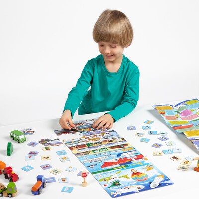 Banana Panda Puzzle + Transport, 34/Set (BPN49352)