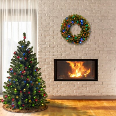 National Tree Company North Valley® Spruce Artificial Christmas Trees NRV7-301-45
