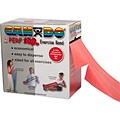 Cando® Latex-Free Perf 100™ Exercise Band; Light, Red