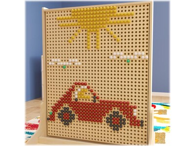 Flash Furniture Bright Beginnings Pegs for Modular STEAM Walls, 512/Pack (MK-ME12746-GG)