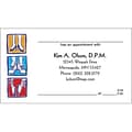 Medical Arts Press® Podiatry Full-Color Appointment Cards; Feet