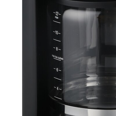 Capresso Touchscreen Coffee Maker Automatic Drip Coffee Maker, Black (496.01)