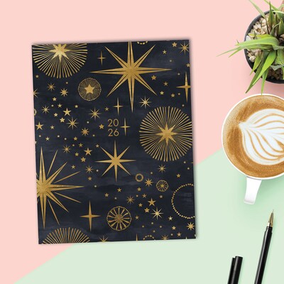 2026 Willow Creek Floral Moon 7.5" x 9.5" Monthly Planner, Paperboard Cover (57551)