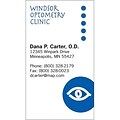 Medical Arts Press® Eye Care Color Choice Business Cards; Eye