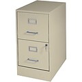 MBI® 2-Drawer Vertical File Cabinet; 22 Deep; Putty
