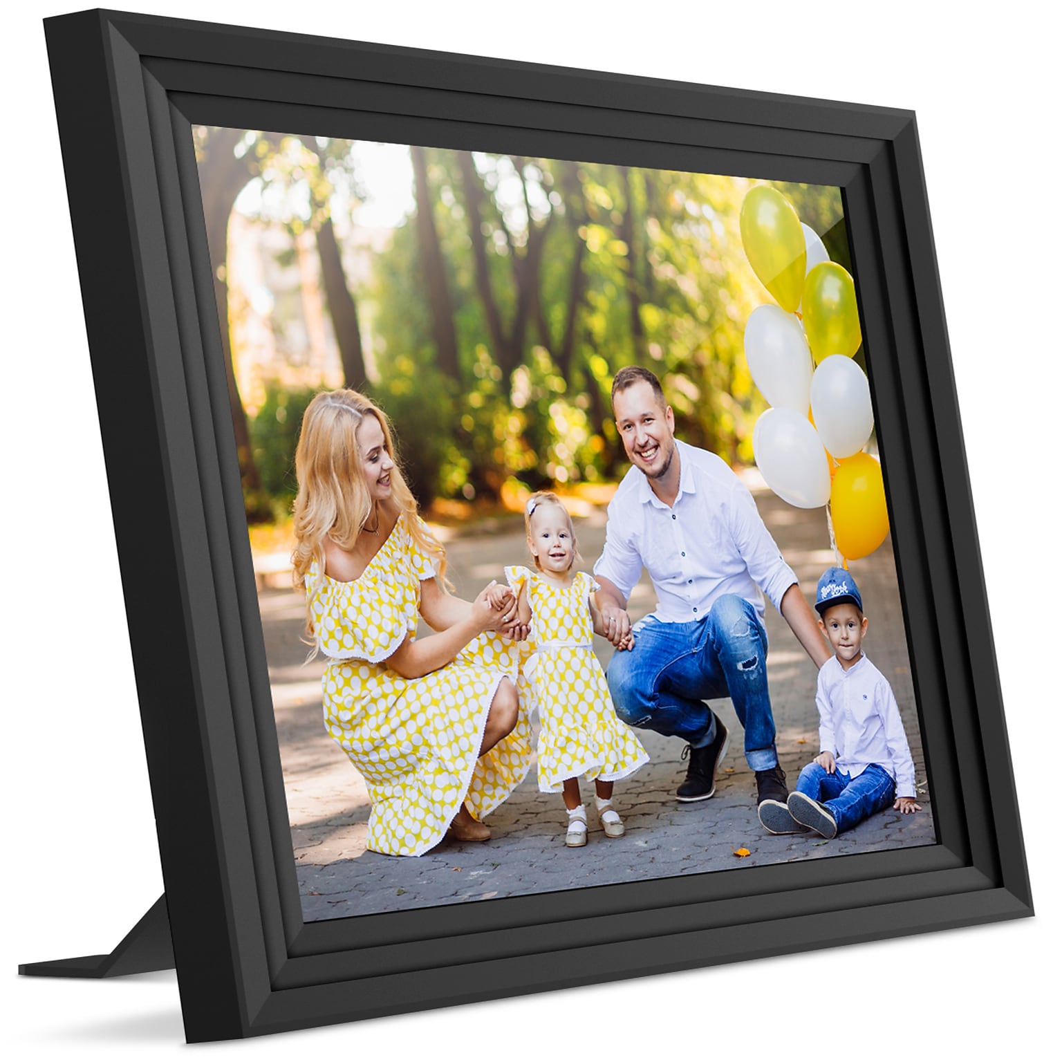 iFab F75 10.1 Touchscreen Wi-Fi Digital Photo Frame, 32GB, Black (IPF75PBK)