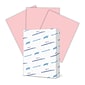 Hammermill Colors Multipurpose Paper, 24 lbs., 8.5" x 11", Pink, 500 Sheets/Ream (104463)
