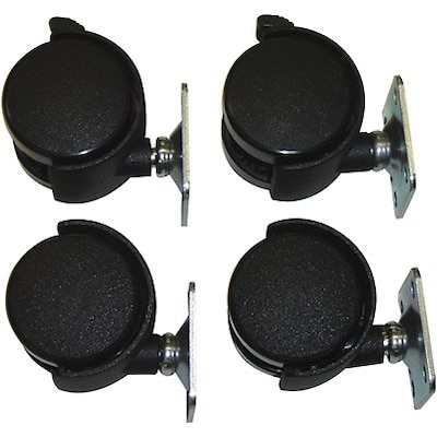 Spacemax Reception Station Accessory; Casters for Files