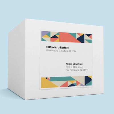 Avery Laser/Inkjet Shipping Labels, 8-1/2" x 11", White, 250 Labels/Box (95920)