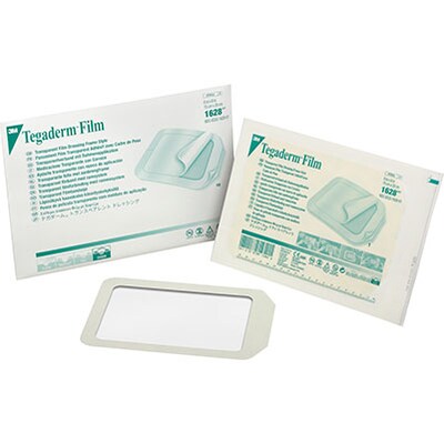 3M™ Tegaderm™ Transparent Fil Dressing Frame Style; 6 x 8, 80/Case