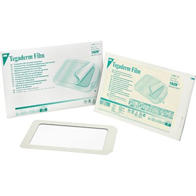 3M™ Tegaderm™ Transparent Fil Dressing Frame Style; 8 x 12, 80/Case